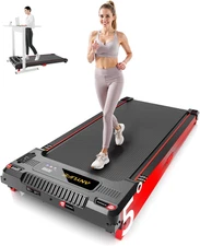 Walking Pad Treadmill,  Incline Walking Pads under Desk 330Lb Capacity, 2.5HP Po