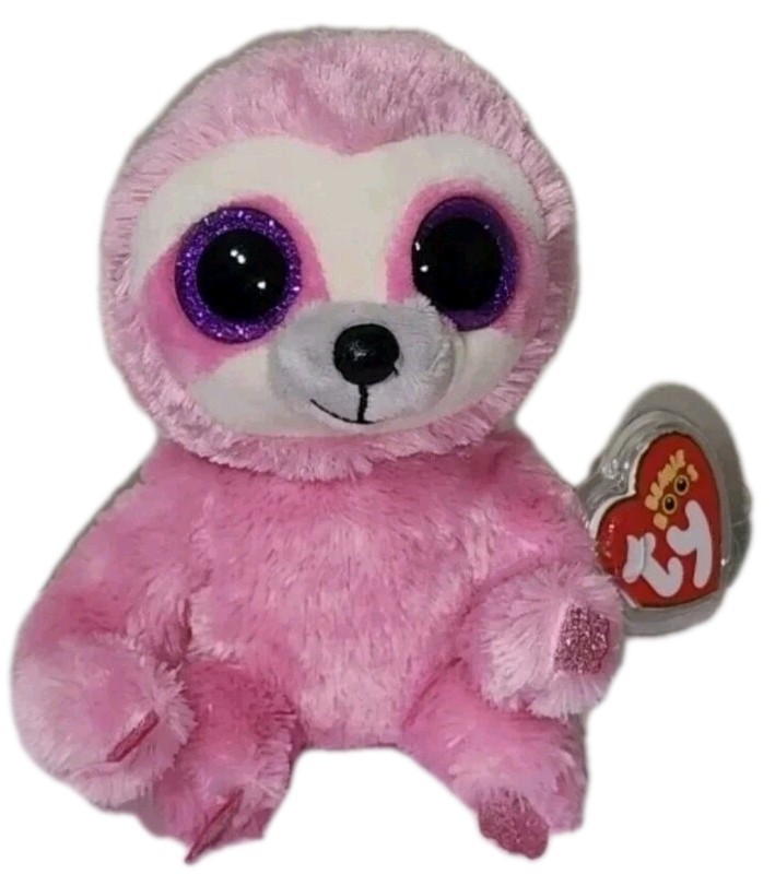 Ty Beanie Boos SIMONE the Sloth (Claire's Exclusive) 6