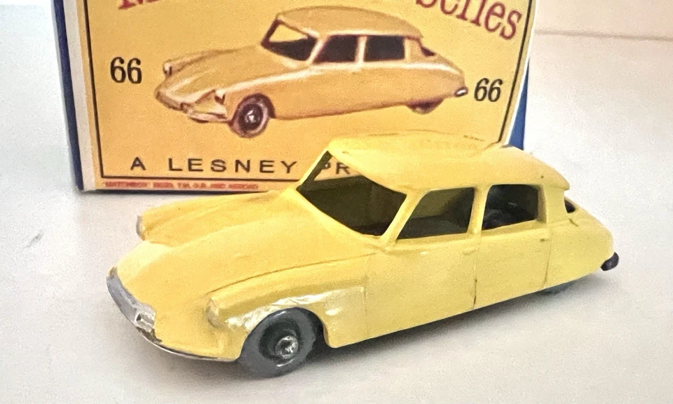 MATCHBOX MOKO LESNEY CITROEN DS 19 - No.  66 A - 1959-1962 - NM W/BOX-MUST SEE - Image 3 of 4