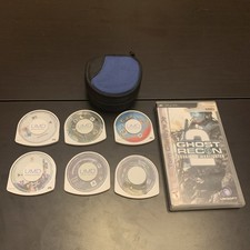 Lot Of 7 Psp Umd Games With Case And Manual