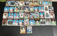 San Francisco Giants Baseball Trading Card Lot 1980’s Topps Over 150 Cards