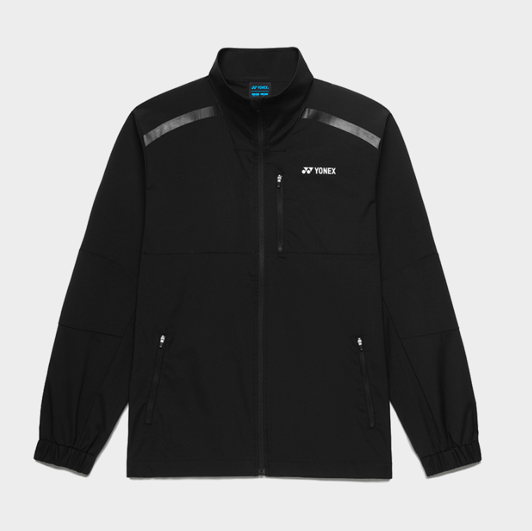 YONEX 26S/S Unisex Badminton Training Jacket Sportswear Top Black