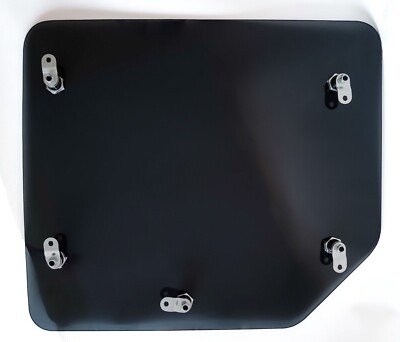 Honda Element Dog ''E'' Window Replacement, (Set of 2), Dark Smoke Tint, Locks
