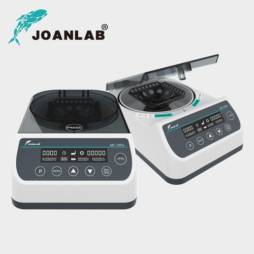 Highspeed Blood Centrifuge Machine Mini Microcentrifuge 12000RPM 0.2/0.5/1.5/2ml - 第 1/10 張圖片