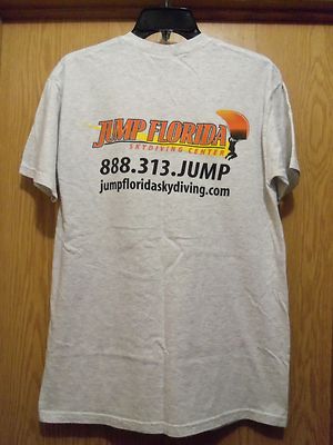 T-shirt Graphique Homme "I Just Fell Out The Airplane", Gris, Taille M, Pour Skydivers