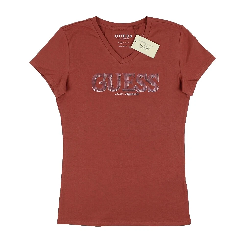 GUESS Solid fiesta/cóctel Tops para mujer