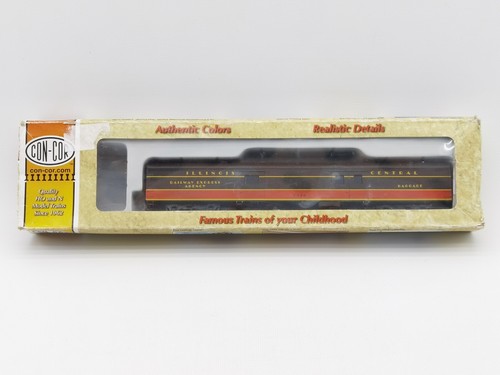 HO CON-COR - Baggage Van Illinois Central 1838 - Good Condition | Zustand: Occasion