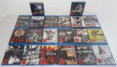 20 Blu-ray Filme - Action / Thriller / Komödie - Sammlung Konvolut - Neu & Ovp