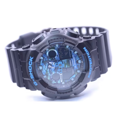 Casio G-Shock Cool Blue GA-100CB-1AJF Black Blue Men's Watch | eBay