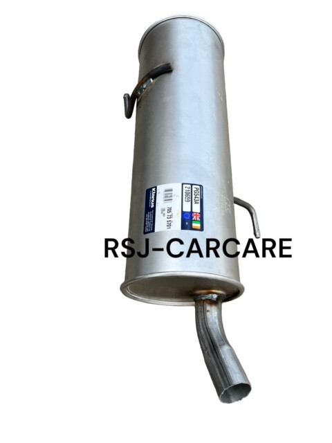 Klarius PG543A Exhaust Rear Box PEUGEOT 206 1.1 / 1.4 / 1.6   1998-2005