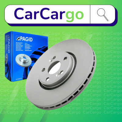 Pagid Vented Front Brake Discs Pair For Renault Espace 1.9 dCi 2002-2024 308 mm