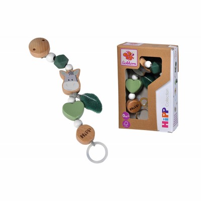 Eichhorn Baby HiPP Schnullerkette Schnullerbefestigung Kette Schnullerband