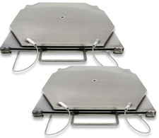 Alignment Rack Stainless Steel Car Light Truck Turn Plate Table Set Hunter Usa