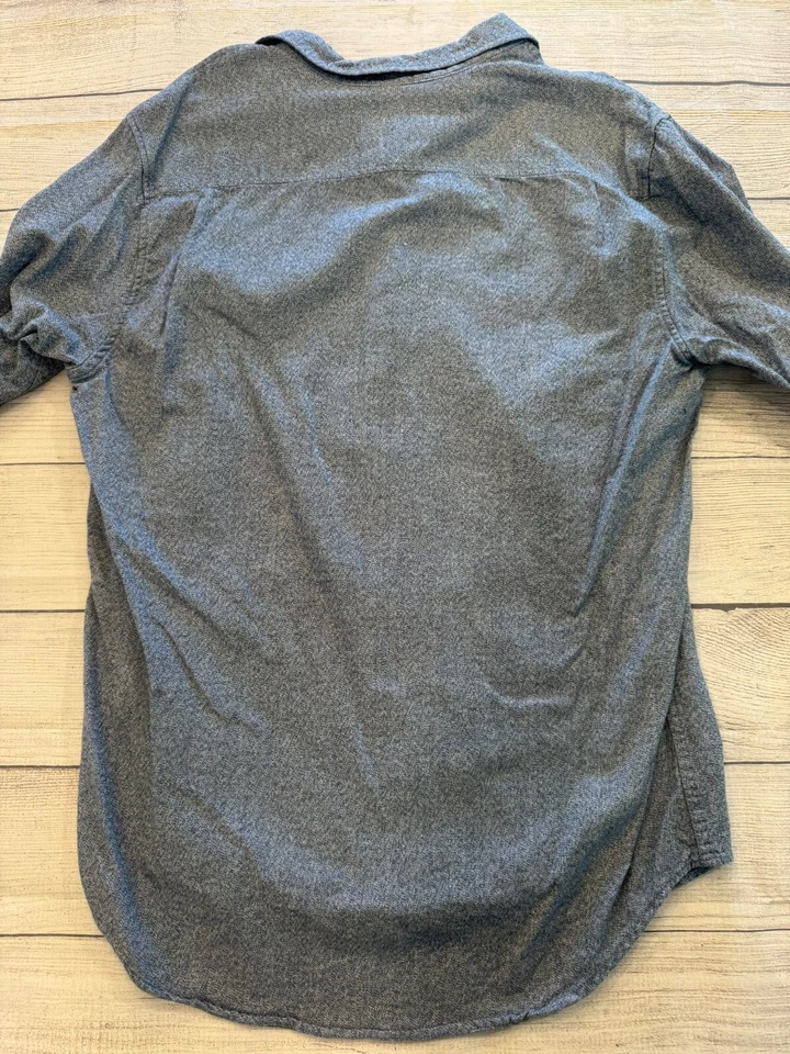 Camisa masculina On The Byas botão para baixo grande espaço bolso estrelas galáxia espaço - Imagem 4 de 4