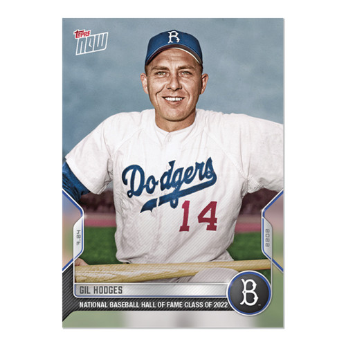 2022 Topps Now 590 Gil Hodges