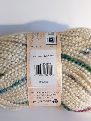 Red Heart ltd AZTEC Yarns Off-White - Picture 5 of 5