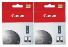 2PK GENUINE Canon PGI-5 Black Ink Cartridge for PIXMA iP3300 iP3500 iP4200 MP500