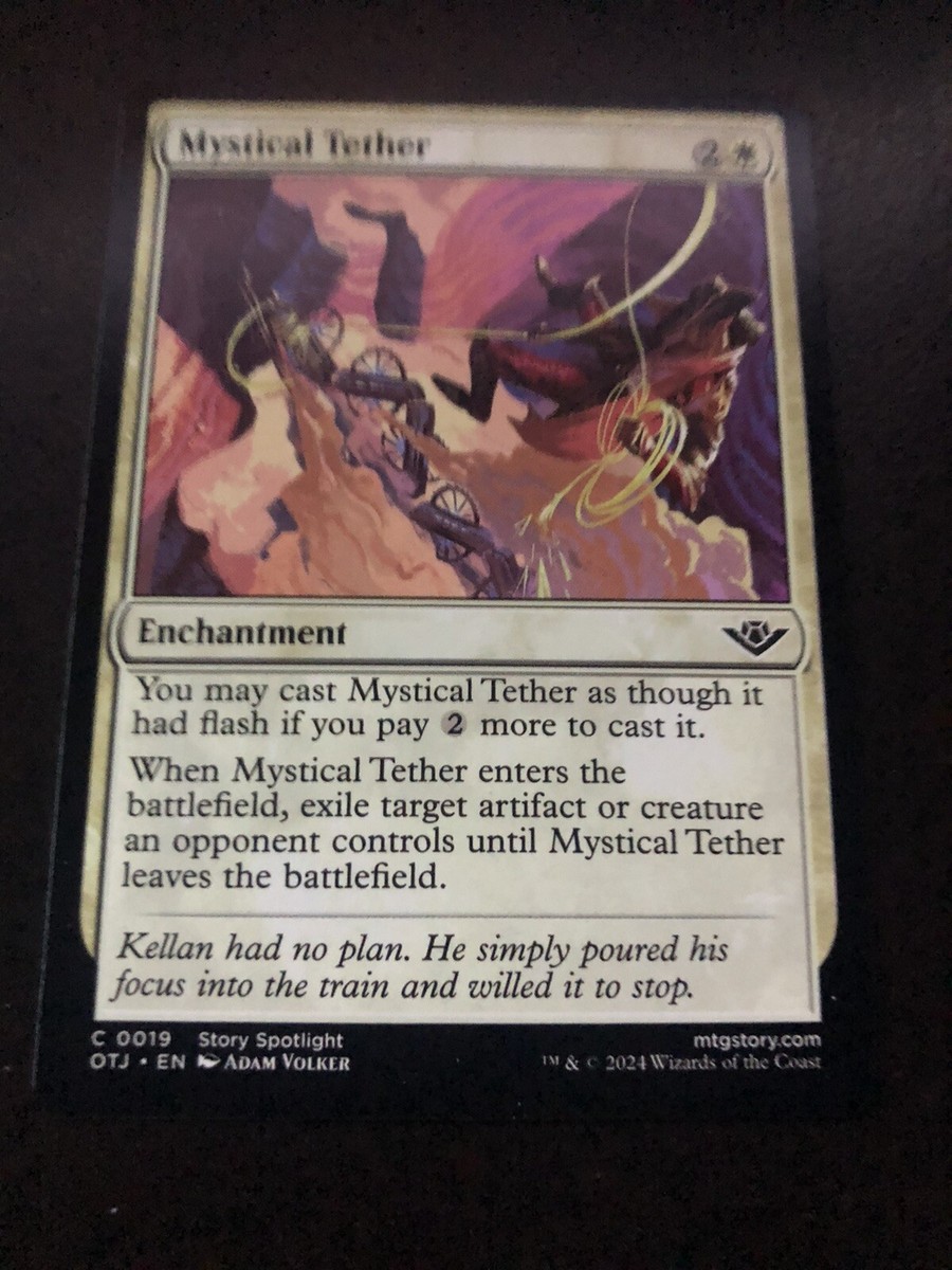 Mystical Tether - Outlaws Of Thunder Junction OTJ #0019 - Magic MTG Card |  eBay