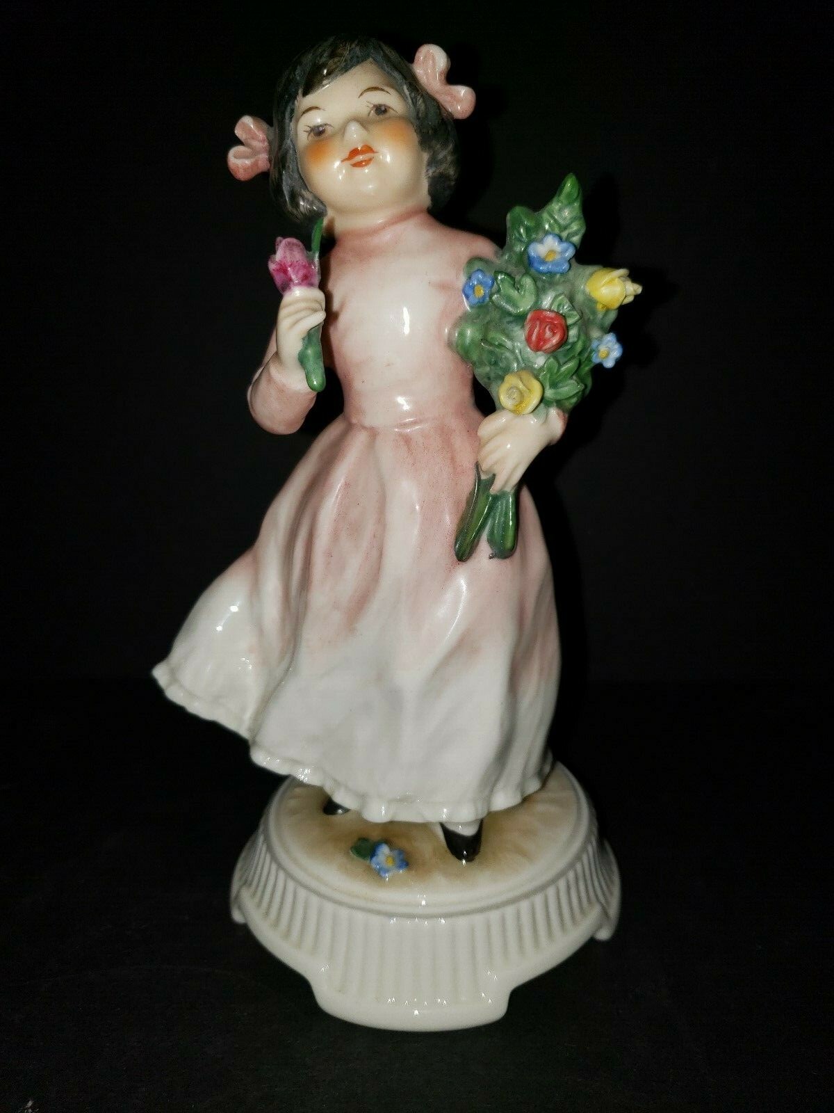 1966 Limited Edition Goebel Lore Blumenkinder Figurine Her First