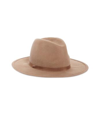 Hat Attack ESF-12515 Chelsea Felted Wool Hat, Women's One Size In Color Taupe
