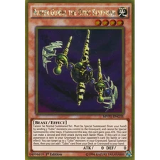 Buster Gundil the Cubic Behemoth - MVP1-ENG35 - Gold Rare - 1st Edition