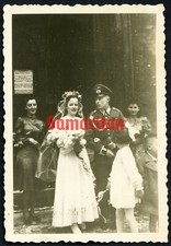 D4/5 WW2 ORIGINAL GERMAN WEHRMACHT PHOTO OF WEDING 1941
