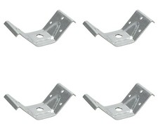 95mm Table Corner Connecting Brackets Complete Kit Leg Brace Nuts Bolts Spanner 