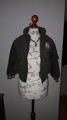 CORDJACKE VON H&M GRÜN GRÖSSE 122