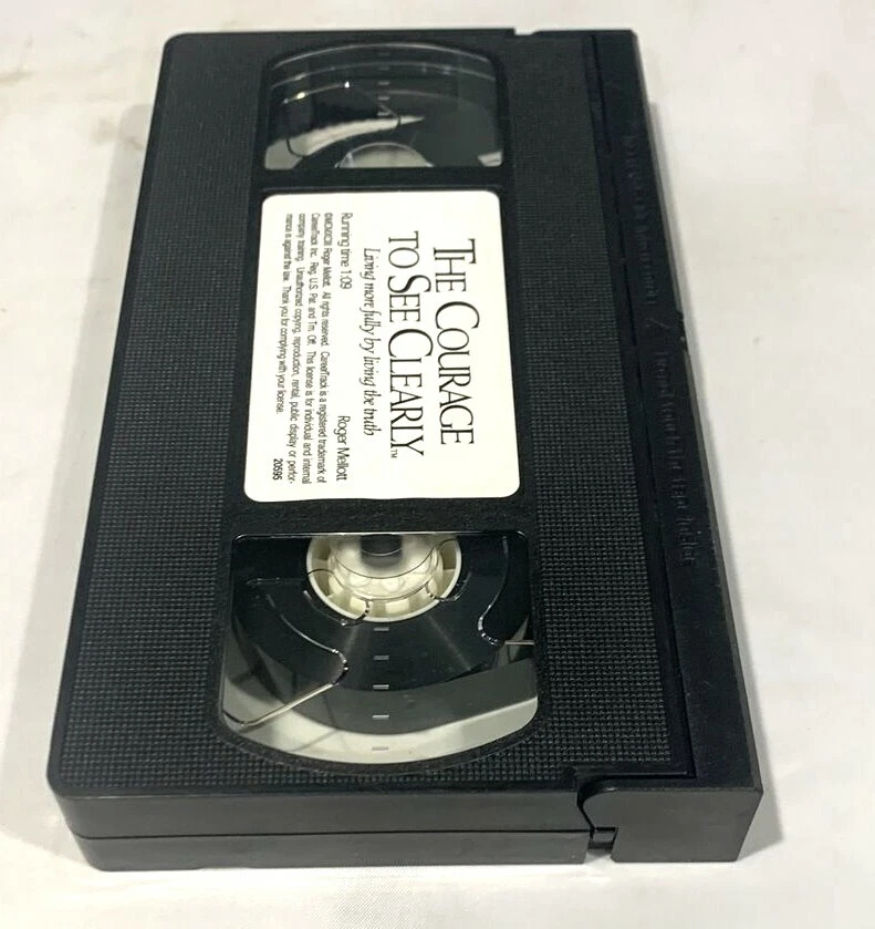 The Courage To See Clearly Living More Fully Living The Truth VHS Roger Mellott - Image 4 of 4