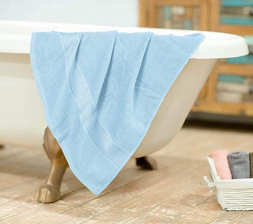 6 Pack Ultra Soft Cotton Towel Set Ideal for Everyday use Compact Lightweight - Picture 157 of 158