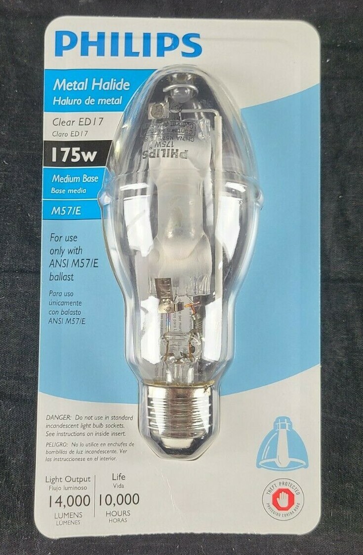 Philips Lighting 175W Switch Start Metal Halide High Intensity Discharge Bulb