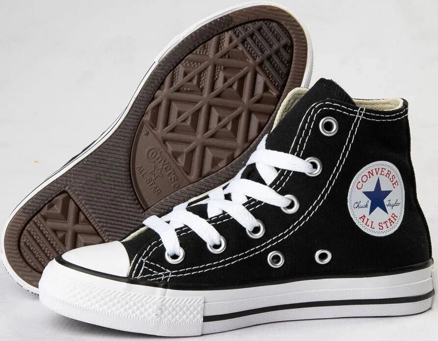 Scarpe in tela CONVERSE All Star Chuck Taylor nere giovani 3J231 bambini
