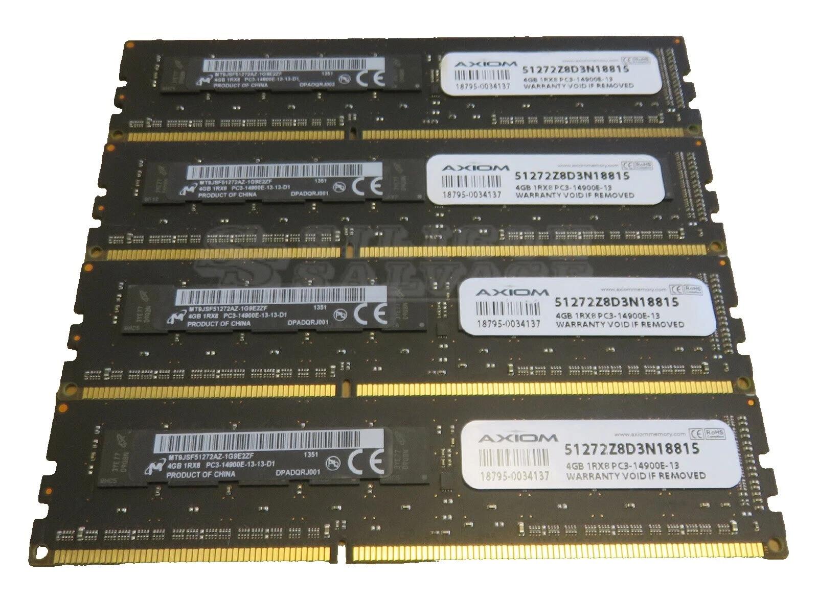 Ordenador HP DIMM módulos de memoria (RAM) 4