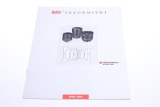   BAS REPORT, LEICA M LENSES ORIGINAL PRODUCT GUIDE BROCHURE GERMAN 160