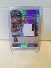 2018 Spectra Ito Smith Neon Pink Rookie Patch Auto /25 Falcons