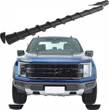 7 Inch Short Spiral Antenna for Ford F150 2008-2022 , F250 Black