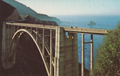 Amerika Postkarte - Bixby Bridge, Kaliforniens erster malerischer Highway RS22159