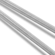 2Pcs M6 X 250Mm Fully Threaded Rod 304 Stainless Steel Long Threaded Screw Righ