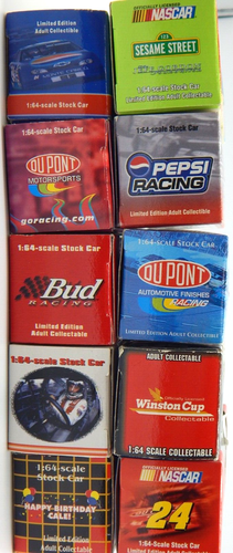 1:64 MISCHUNG AUS 10 ACTION NASCAR DIECAST JEFF GORDON, DARREL WALLTRIP & ANDEREN -RTC1621 - Bild 7 von 7