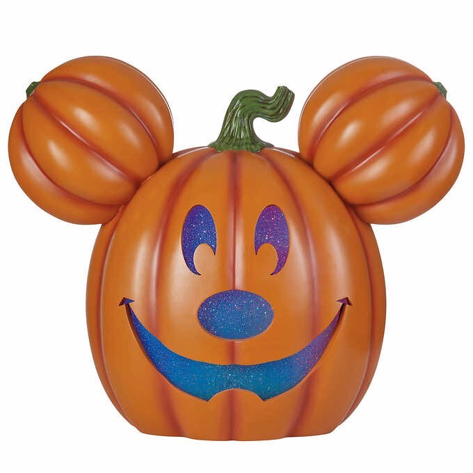 Disney Mickey Pumpkin Light Up Jack O Lantern Costco 2024 IN HAND