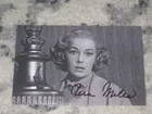 Actress VERA MILES Signed 4x6 PSYCHO Photo AUTOGRAPH 1R