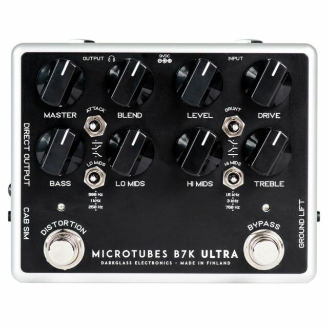 Darkglass Electronics Microtubes B7k Ultra V2 Bass Preamp Pedal