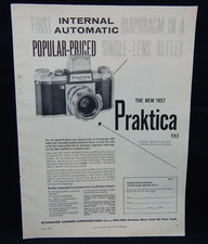 PRAKTICA FX3 CAMERA 1957 PHOTOGRAPHY