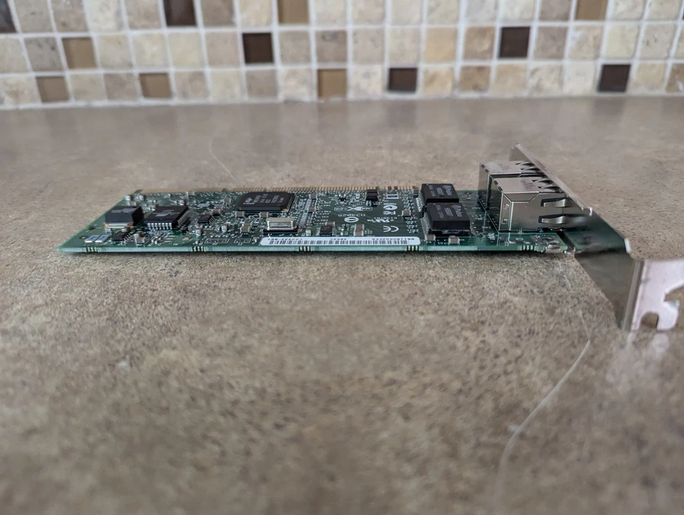 GENUINE HP NC7170 313586-001 ETHERNET RJ 45 NETWORK INTERFACE CARD A2-10(1) - Image 4 of 4