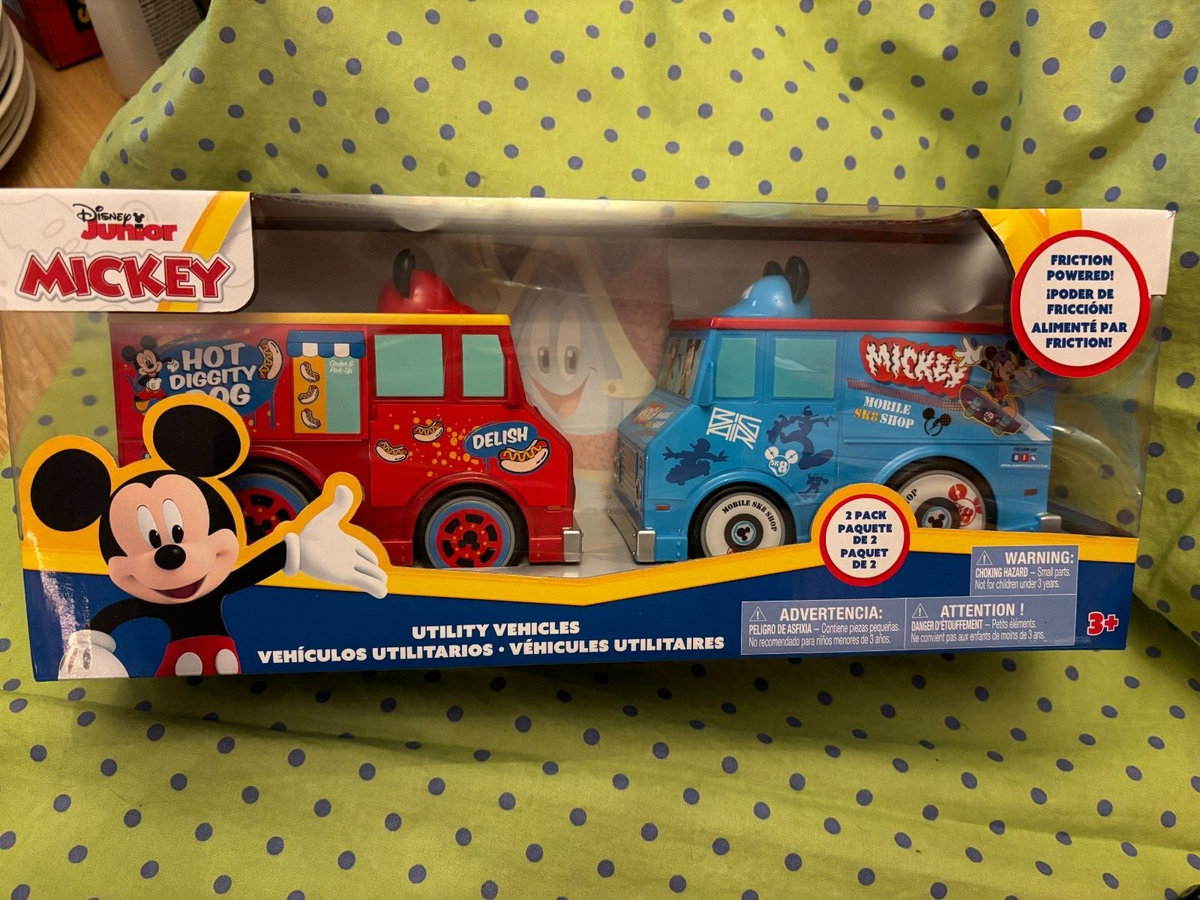 Disney Junior Mickey Mouse Pack Of Friction Powered Utility