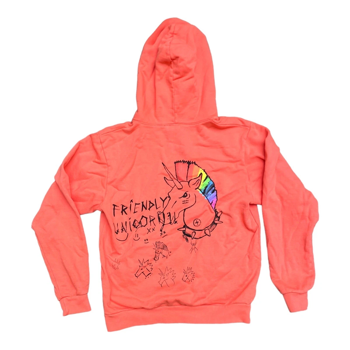 Designer hotsell orange hoodie