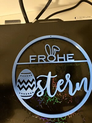 Ostern Fenster Deko Easter Bunny Osterhase Ei Dekoration