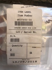 NEW Standard HORIZON Spacer Part# M037850-00 for SPF20, Lot of TWO