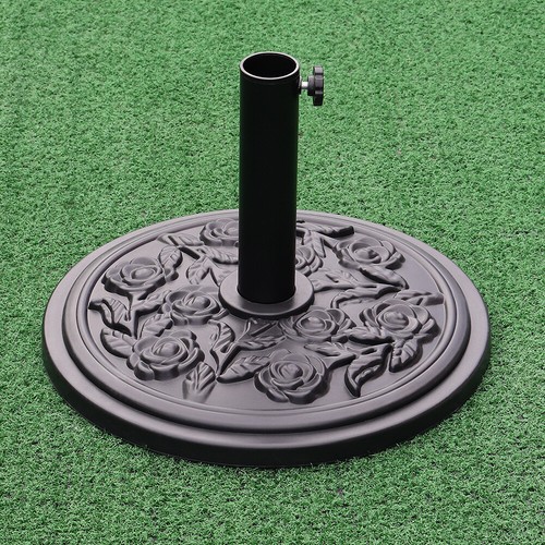 Cross Frame Parasol Base Patio Umbrella Garden Heavy Duty Metal Stand Holder UK - Picture 6 of 57
