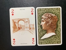 Swap Playing Card  Pompeii NERO"S ARCH  Lo Scarabeo Torino